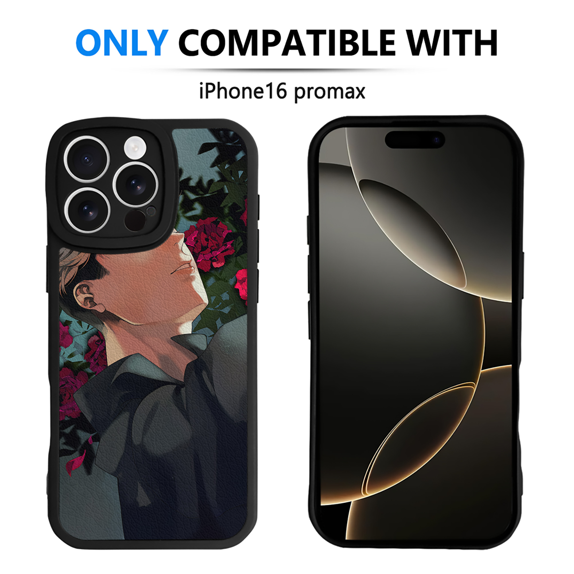 （画像用） ハイキュー!! Haikyu!! 【iPhone 16シリーズ対応】シリコンスマホケース（レザー調） 材質：シリコン